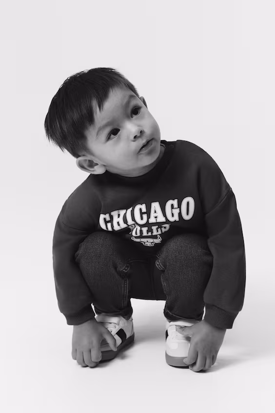 Принтованный свитшот