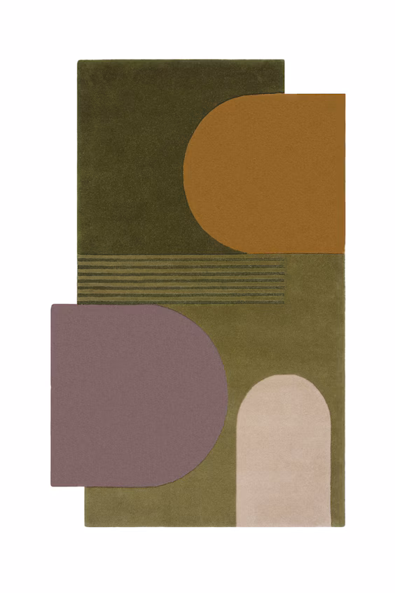 Ковер lozenge abstract wool