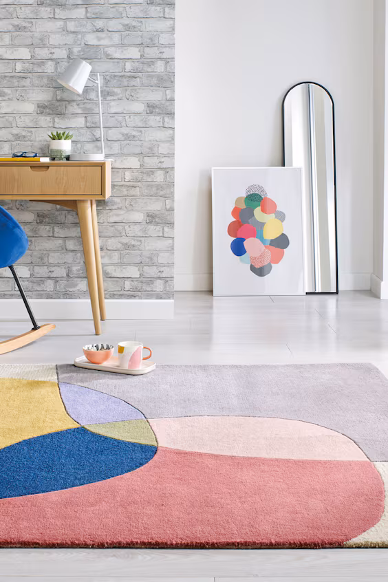 Ковер glow wool modern