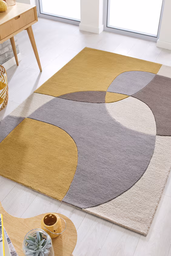 Ковер glow wool modern