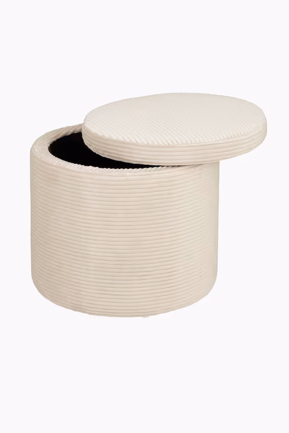 Пуф с функцией хранения