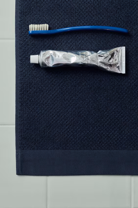 Набор из 2 полотенец для гостей из турецкого хлопка