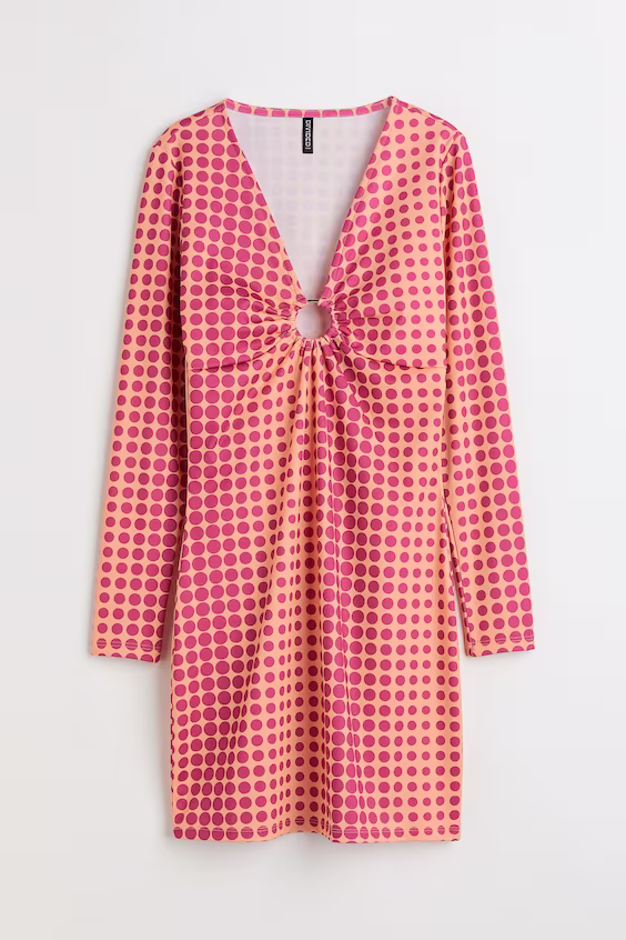 Платье прямого кроя h&m