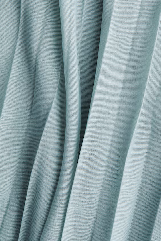 Плиссированное платье h&m