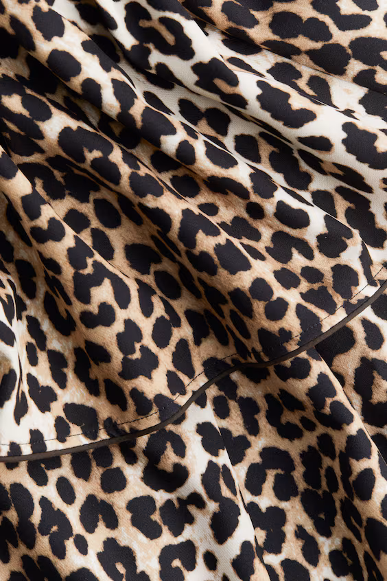 Платье с открытыми плечами h&m