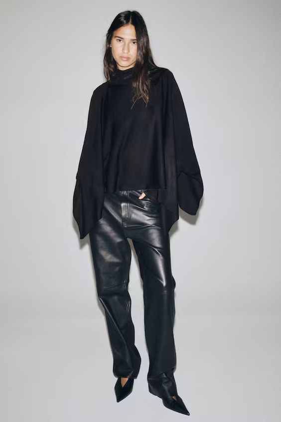 Легкое пальто-плед