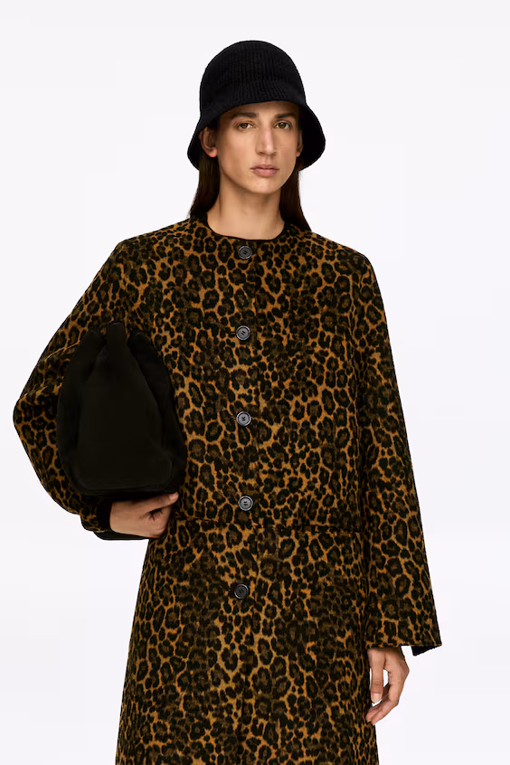 Шапка из смеси шерсти и альпаки h&m