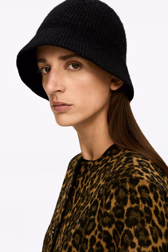 Шапка из смеси шерсти и альпаки h&m