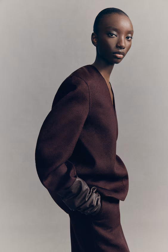 Юбка-карандаш из шерсти