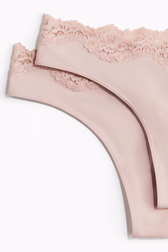 Набор из 2 трусиков-бразилиана из микрофибры