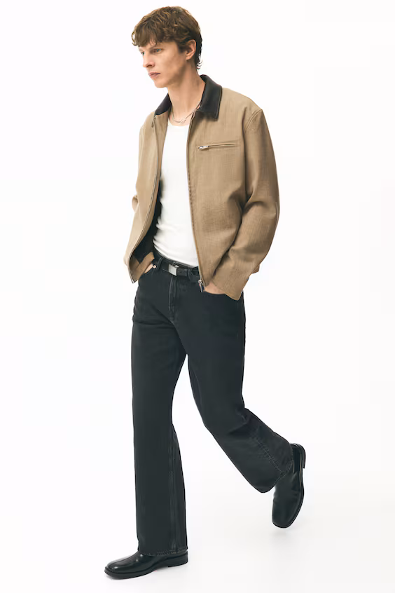 Пальто с обычным воротником regular fit