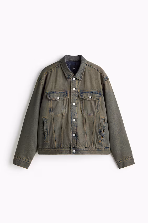 Джинсовое пальто loose fit