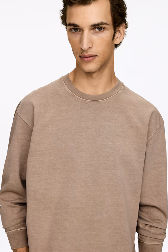 Футболка с длинным рукавом h&m