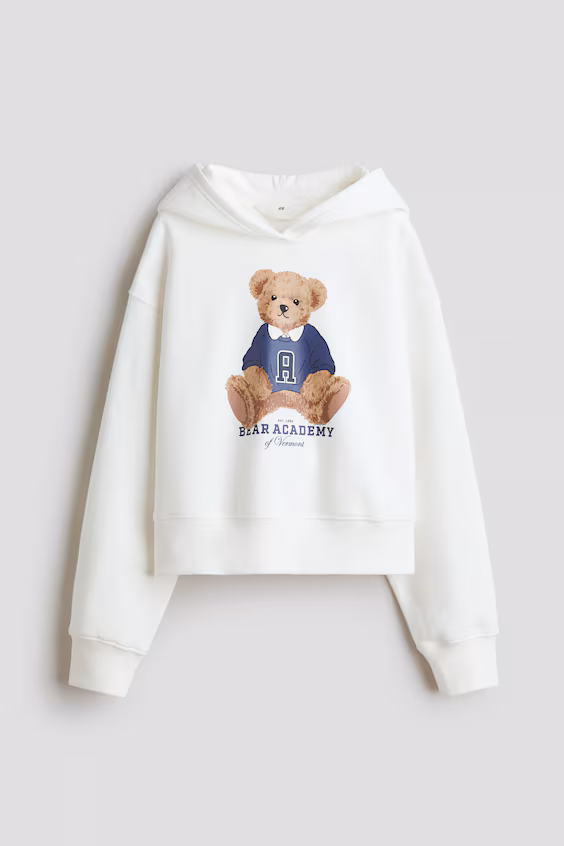 Толстовка с капюшоном с мотивом