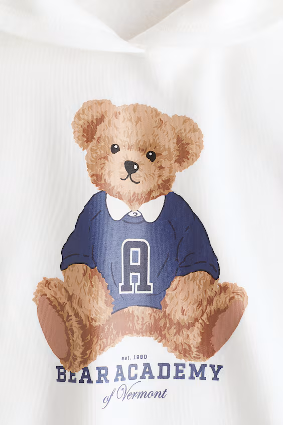 Толстовка с капюшоном с мотивом