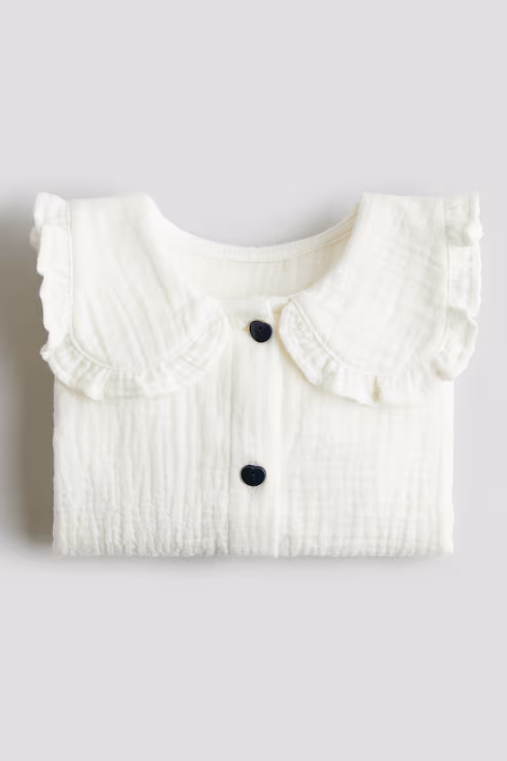 Блуза с воротником