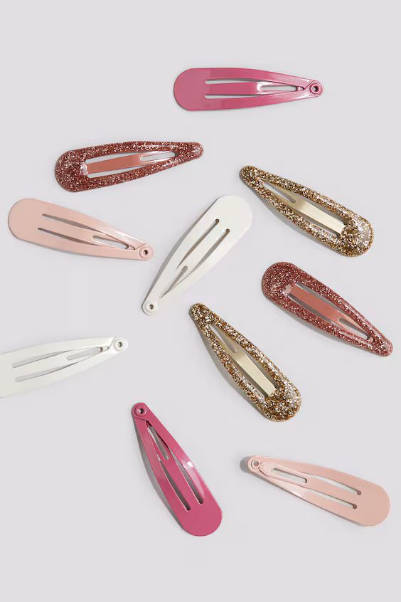 Набор из 10 заколок для волос