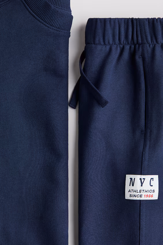 Комплект из 2 предметов из мольтона с узорами