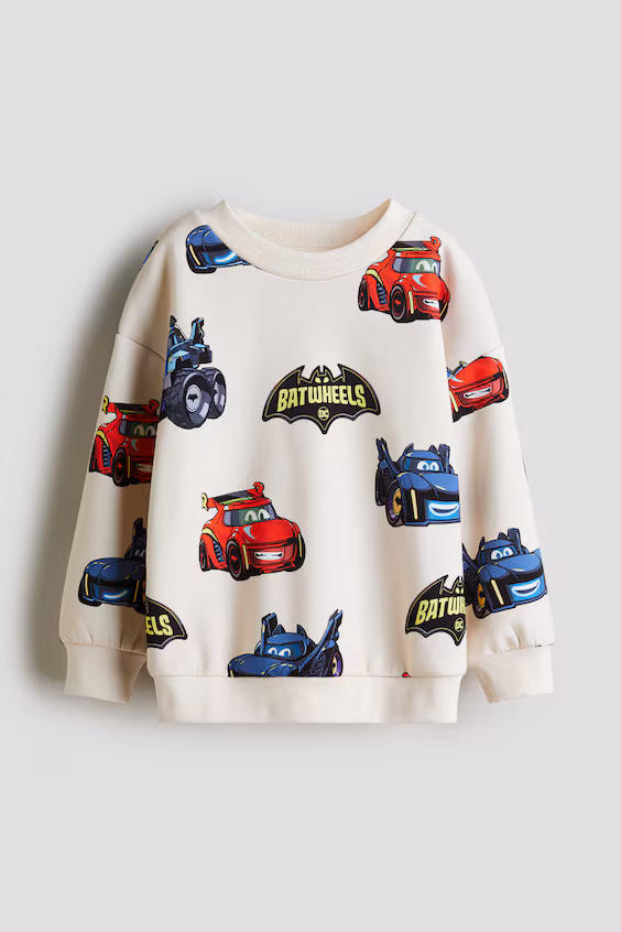 Принтованный свитшот