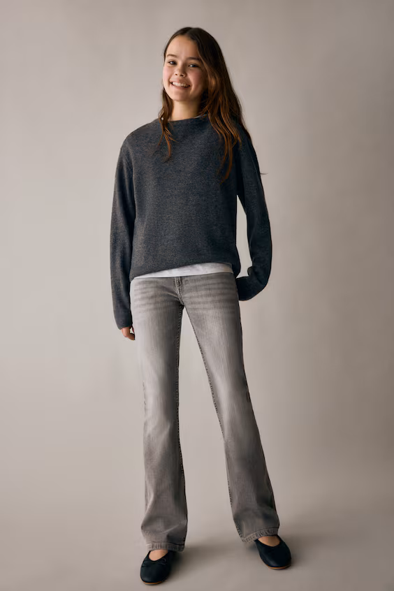 Джинсы bootcut leg low