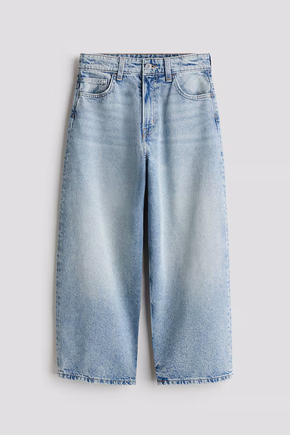 Широкие джинсы