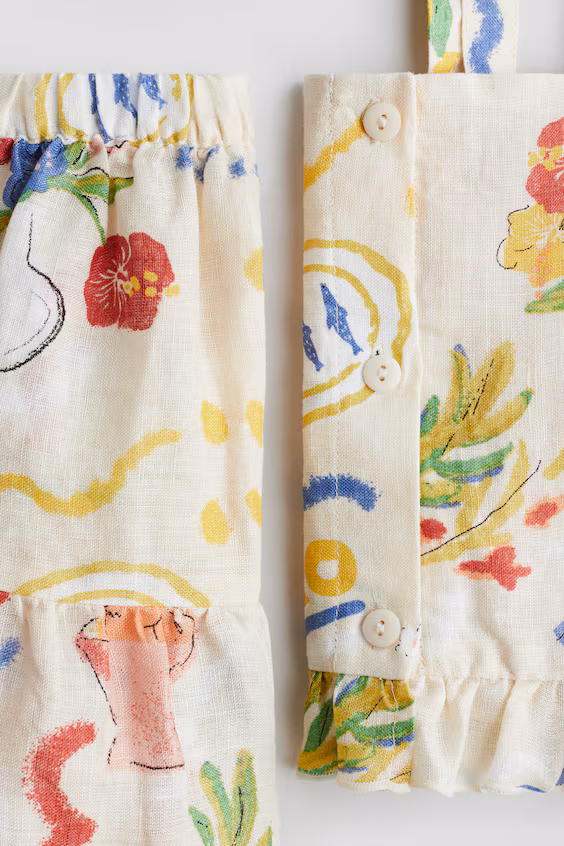 Набор из 2 предметов из льна