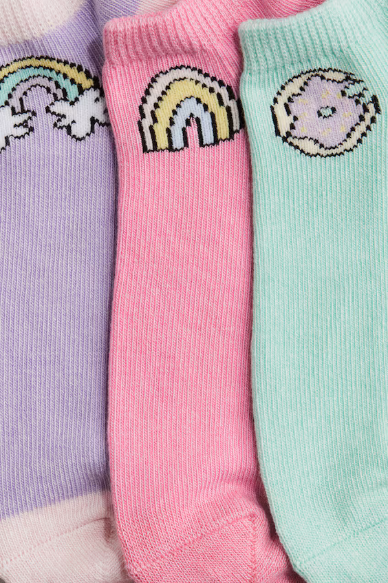 Набор из 7 пар носков до щиколотки