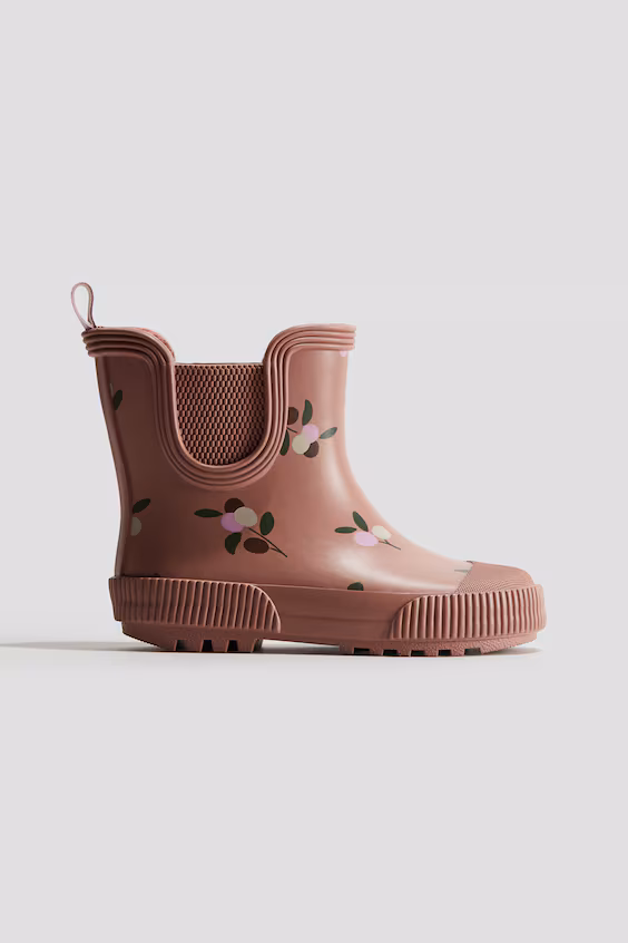 Резиновые сапоги с подкладкой из микрофлиса