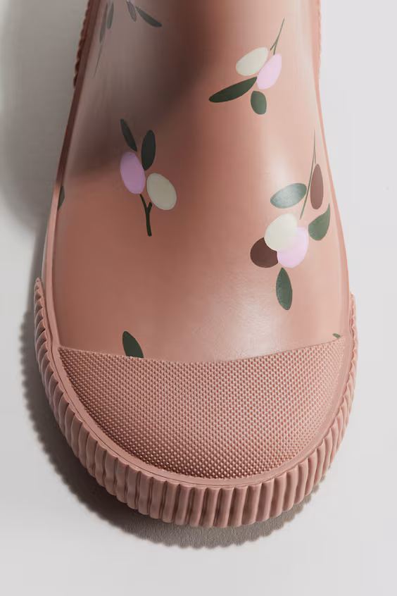 Резиновые сапоги с подкладкой из микрофлиса