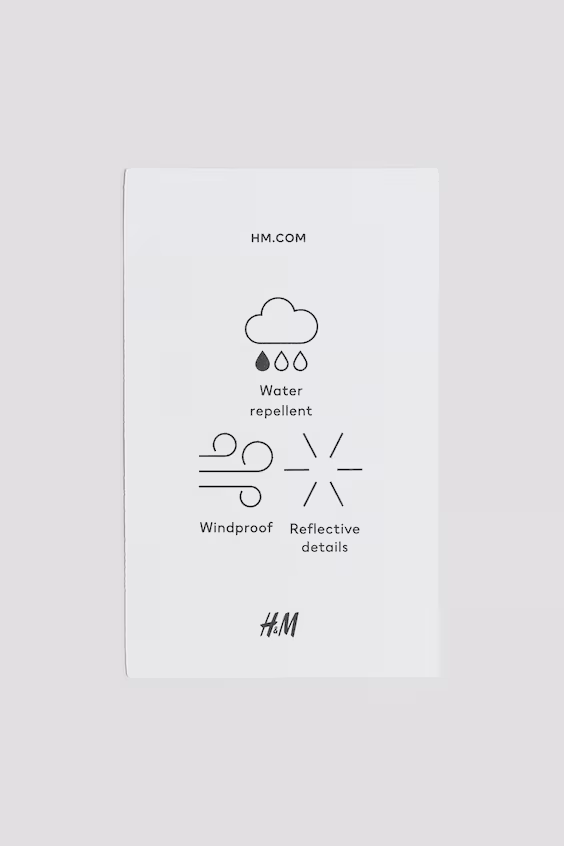 Перчатки с водоотталкивающим покрытием h&m