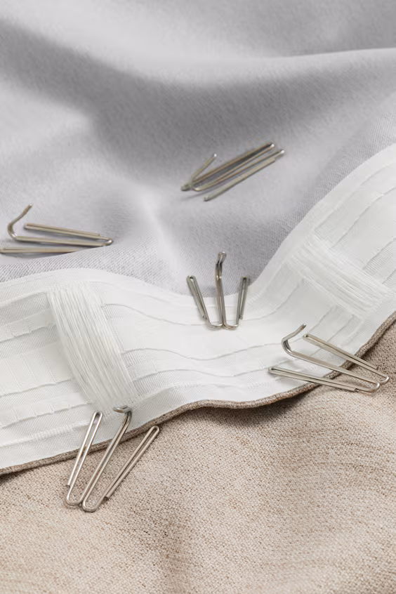 Набор из 1 длинной матовой занавески