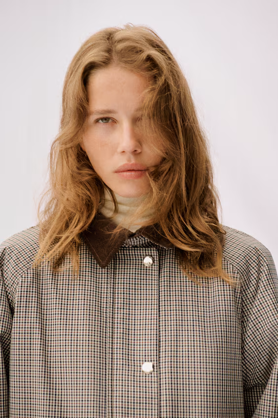 Куртка с бархатным воротником