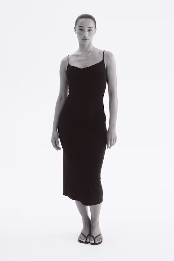 Платье-туника из мерного интерлока