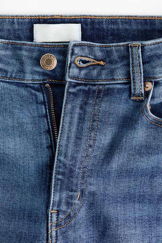 Джинсы skinny high