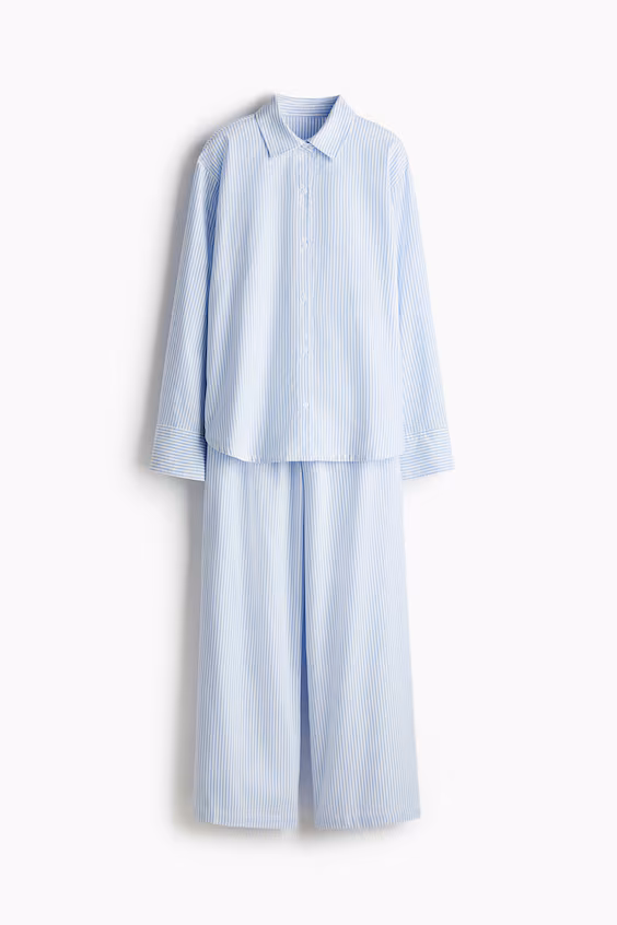 Пижама из хлопкового фланеля