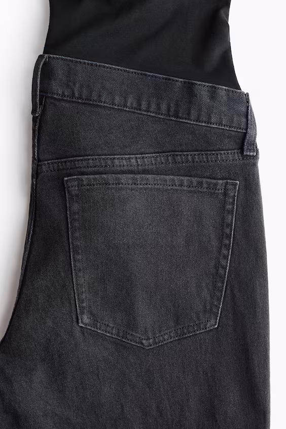 Джинсы mama slim straight high