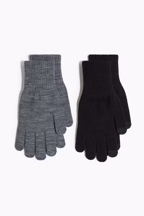 Набор из 2 перчаток для сенсорных экранов