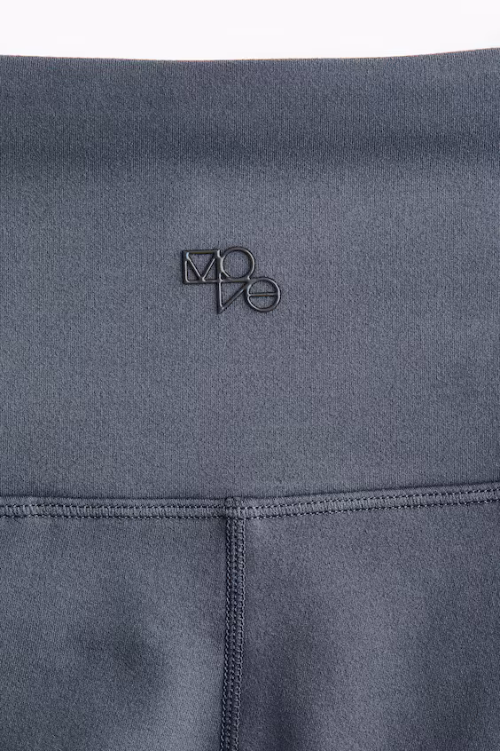Широкие спортивные леггинсы с технологией softmove™ от h&m