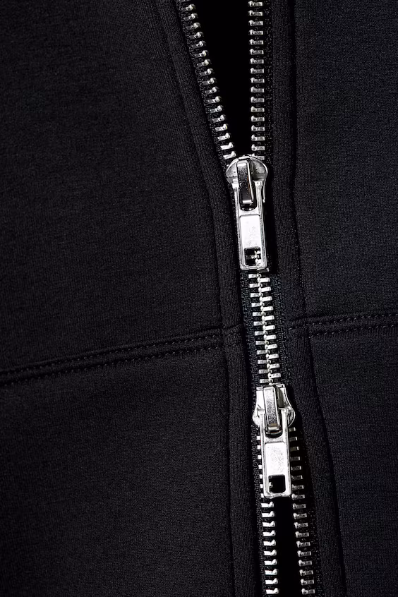 Худи scuba с широким застежкой-молнией