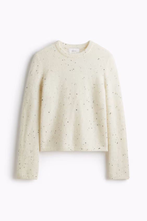 Свитер из смеси мохера