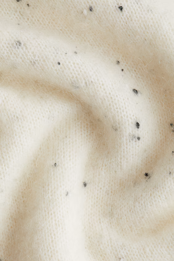 Свитер из смеси мохера