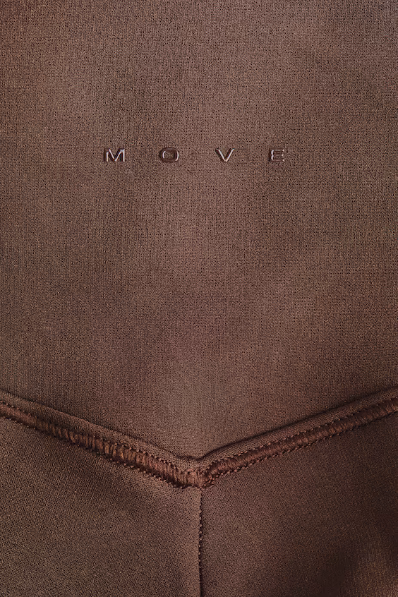 Теплые спортивные леггинсы с расклешенным низом и технологией thermomove™