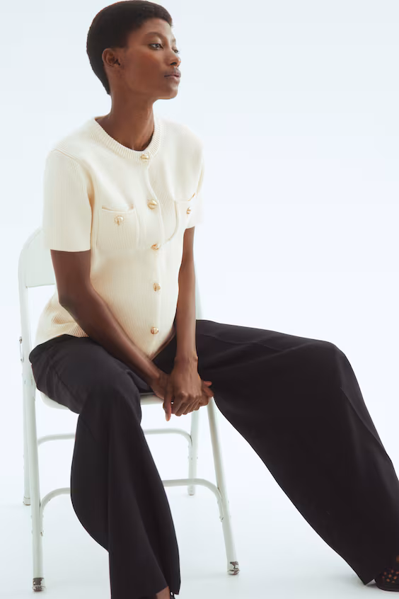 Mama пальто в рубчик