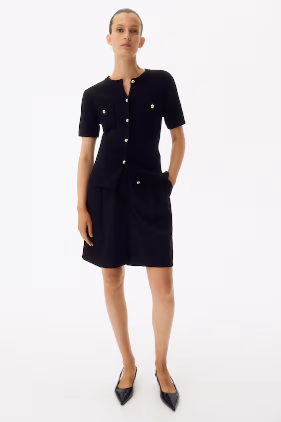 Mama пальто в рубчик