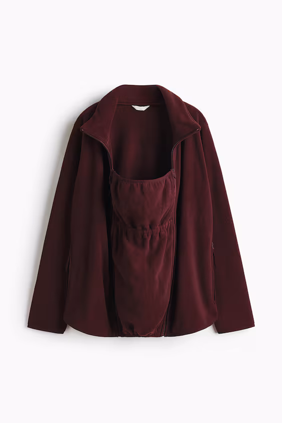 Mama куртка-флис для беременных before & after