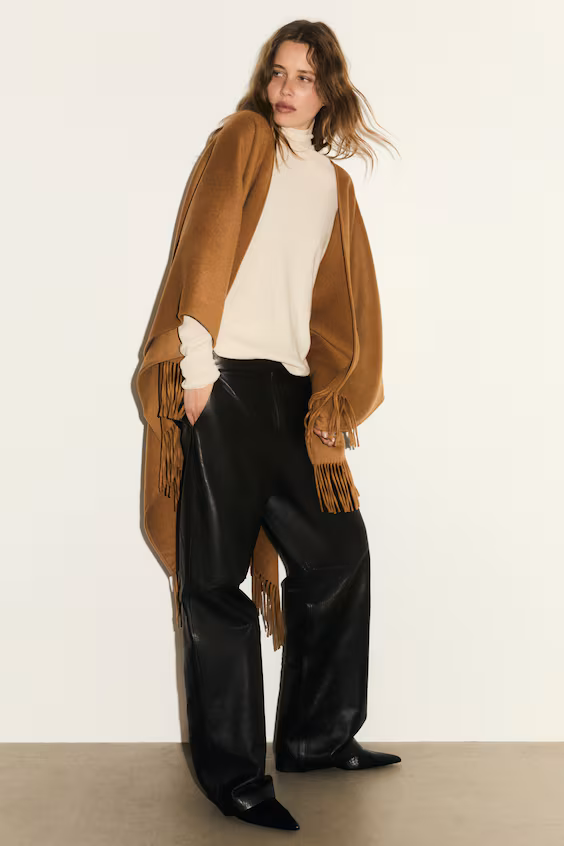 Плащ из шерстяной смеси