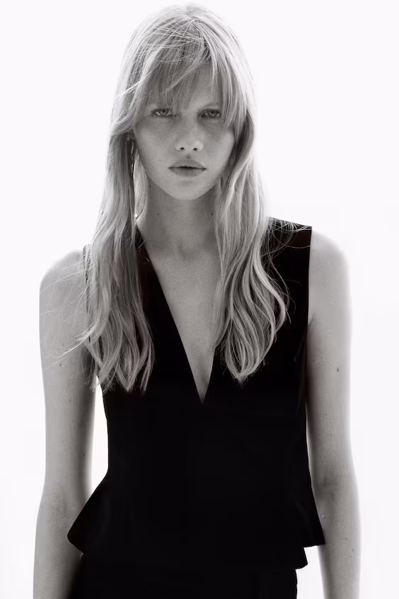 Топ без рукавов h&m