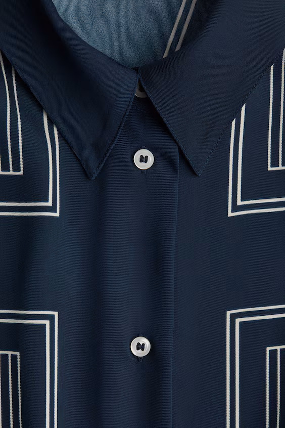 Оверсайз рубашка из коттона