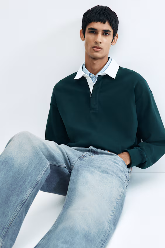 Джинсы loose straight