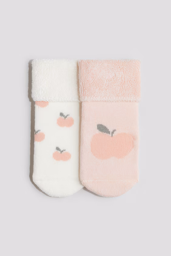 Набор из 2 пар носков из турецкого плюша